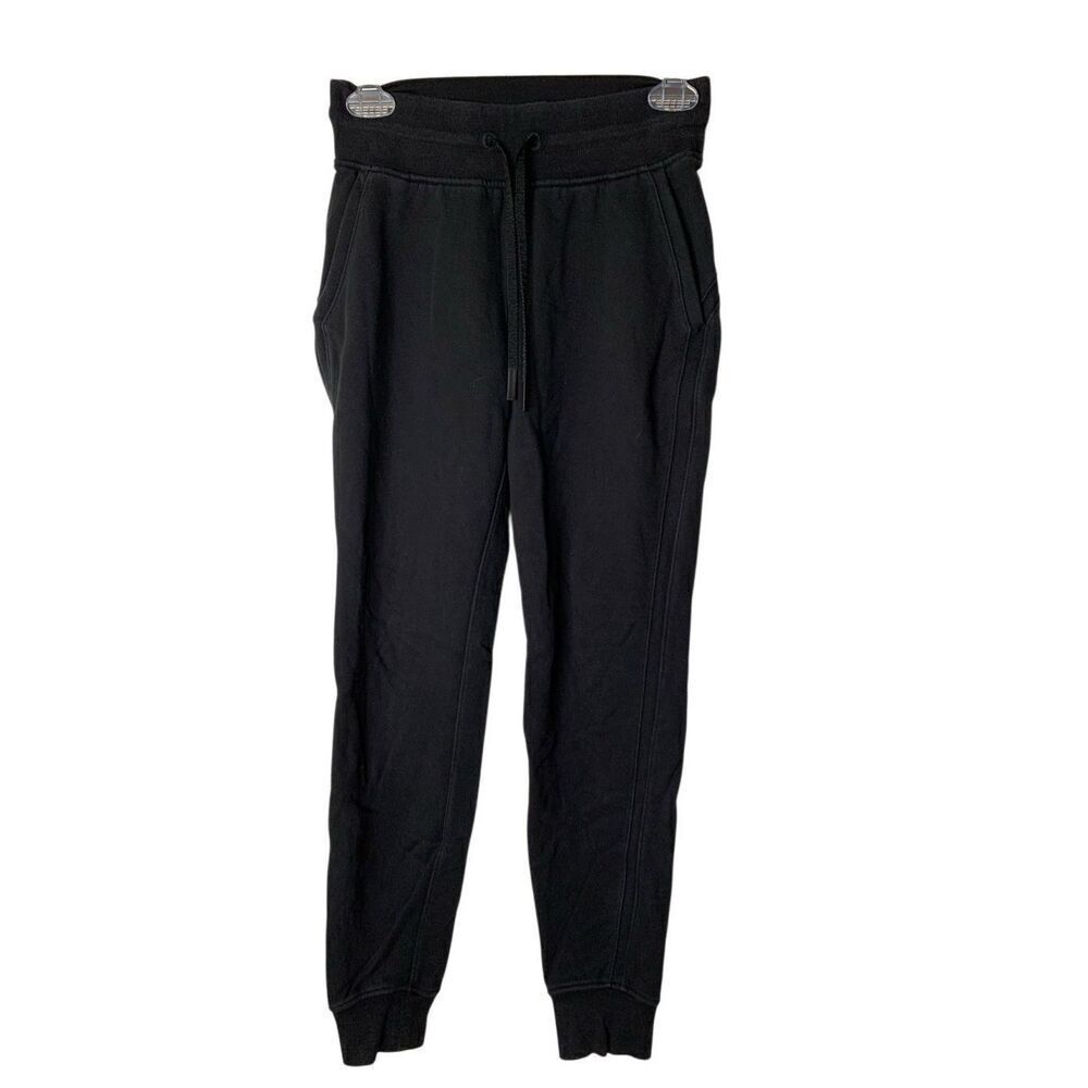 Lululemon Warm Down Jogger II *28" black women's size 2 W5BSDS
